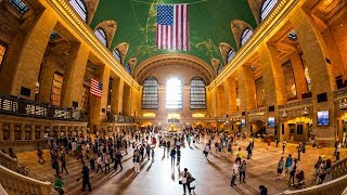 Walking Tour of Grand Central Terminal — New York City 【4K】🇺🇸 [upl. by Arualana]