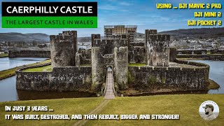 Caerphilly Castle  The Largest in Wales 2nd in Britain [upl. by Menedez]