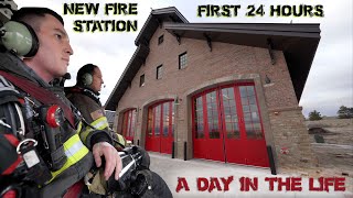 First 24 Hours in a New Fire Station  A Day in the Life [upl. by Vern328]