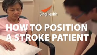 How To Position A Stroke Patient [upl. by Binette238]