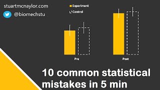 Ten Statistical Mistakes in 5 Min [upl. by Ninon]