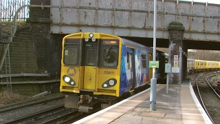 Half an Hour at 216  Birkenhead North Station 1022017  Class 507 508 terminus [upl. by Adianes]